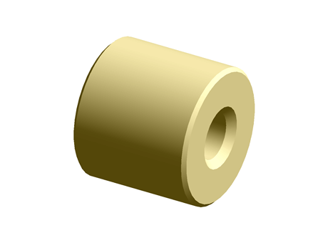 Round Bronze Nut for 18 X 4 Lead Screw