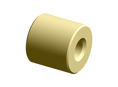 Round Bronze Nut for 24 X 5 Lead Screw