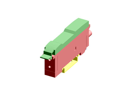 Amplifier with potentiometer, IP66, NPN