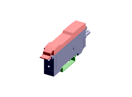 Amplifier with potentiometer, IP66, PNP