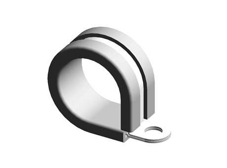P Clip 304 StainlessSteel 28mm
