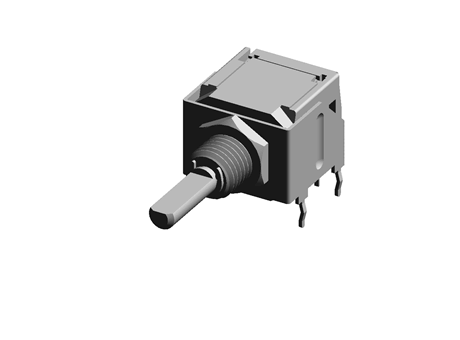 NKK Switches, 10 Position, Decimal Rotary Switch, 100 mA, Through Hole