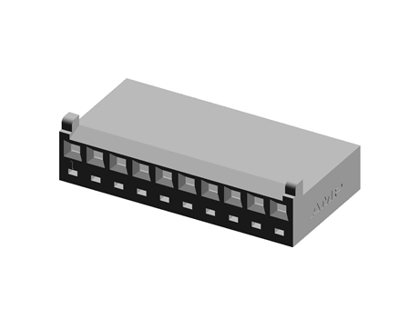 Connector Housing, CST-100 II, Receptacl