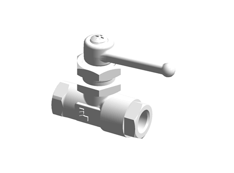 BALL VALVE 2WAY 1/4"BSP PANMTG