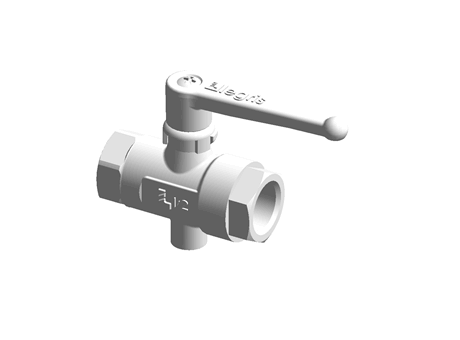 BALL VALVE 1/2"BSP TAPPED VENT