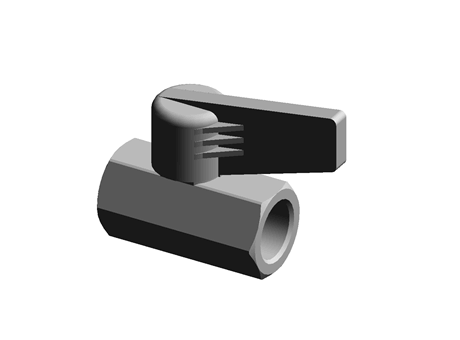 BALL VALVE 3/8"BSP LIGHT