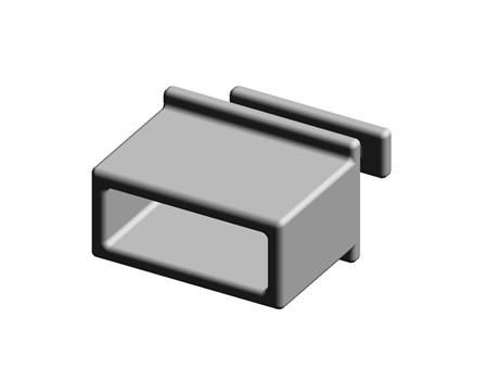 TE Connectivity 1888810 Dust Cover for use with QSFP Connector, XFP Connector