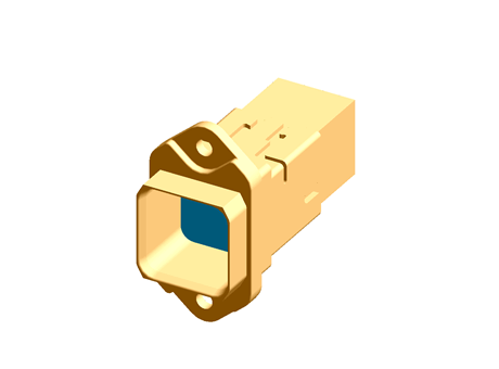 Han Push Pull Series 5 Way Female 16A Connector Kit, includes Housing, Insert