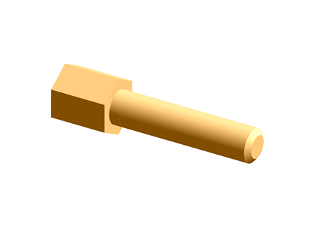 Harting Female UNC 4-40 Screw Lock Suitable For D-sub for use with D-Sub Connector