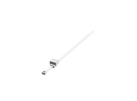 HellermannTyton T50ROSEC5A Series, Black Nylon 66 Cable Tie Assemblies200mm x 4.6mm