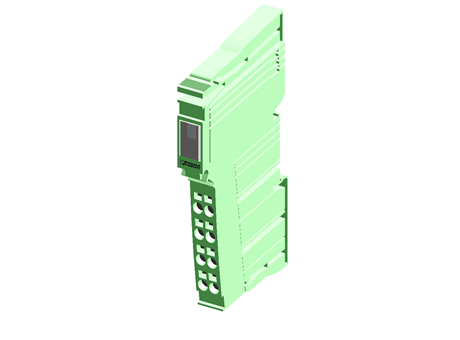 Controlador en línea, IB IL 24 PWR IN/2F-DF-PAC, 119,8 x 12,2 x 71,5 mm