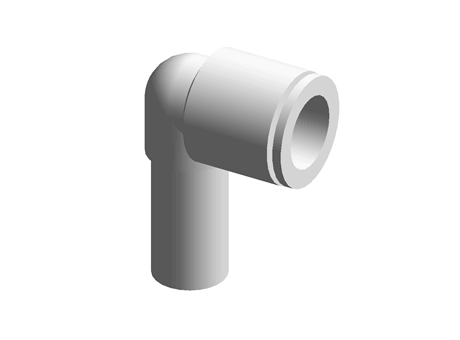 SMC Pneumatic Elbow Threaded Adapter
