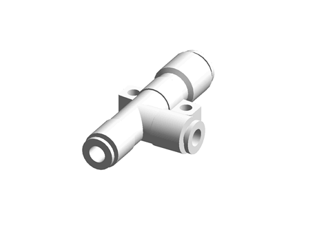 SMC Vacuum Ejector, 1mm nozzle , -88kPa 24L/min