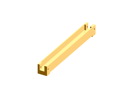 Harting 09 03 Series Shroud for use with DIN 41612 Connector