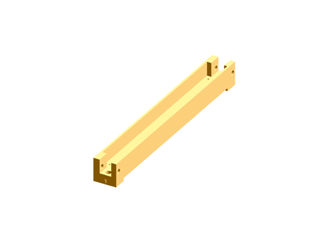 Harting 09 03 Series Shroud for use with DIN 41612 Connector