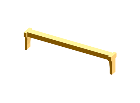 40 Way Strain Relief Clip for use with Female Connector