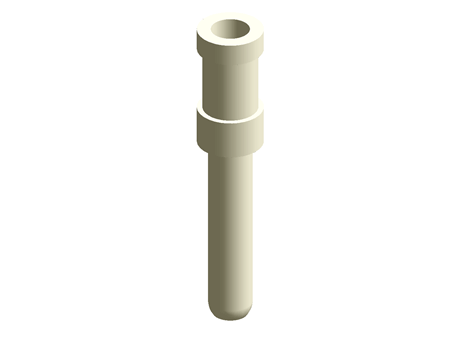 Connector; Male; Silver; 29.1 mm