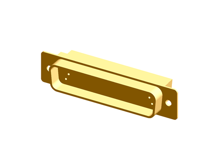 Crimp D Connector (Male Tinned Metal Shell w Dimples) 50 position