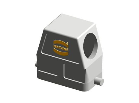 Han B 1930 Series size 10 B Side Entry Connector Hood