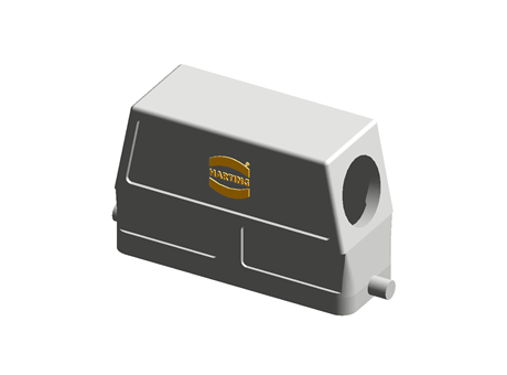 Han B 1930 Series size 24 B Side Entry Connector Hood