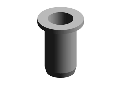 M5X13.0 (0.5-2.5) FH-KB ST/ST A4 RIV-NUT