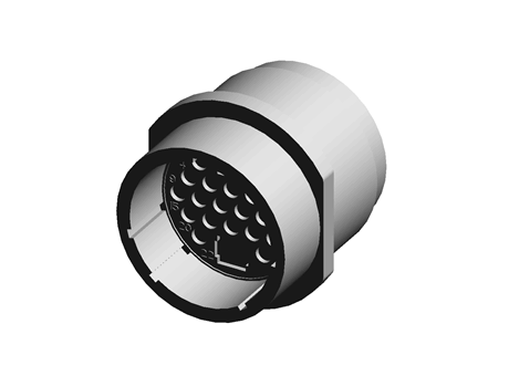Induction Sensor Cad RS Group - Free CAD models - Inductive Sensor 2mm PNP NO m8 3-pin ...