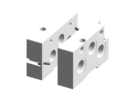 NEV-01-VDMA Manifold End plate kit
