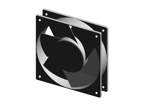 FAN, DC TUBEAXIAL,67.1 CFM,12 V,2.0 W,32