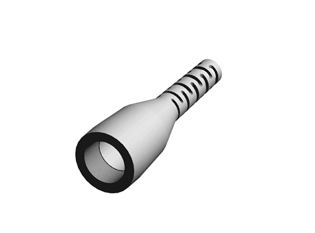 FLEXIBLE CABLE BOOT, SIZE 11