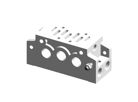 Manifold Sub-base with 90 Connections