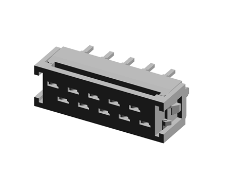 10way micro-match paddle board connector