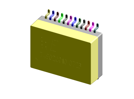 Surface Mount Lan Ethernet Transformer, 17.53 x 6.5 x 16mm, 0 → +70 °C