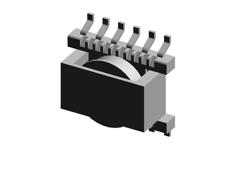 Surface Mount Lan Ethernet Transformer, 12.9 x 6.2 x 13mm, -40 → +125 °C