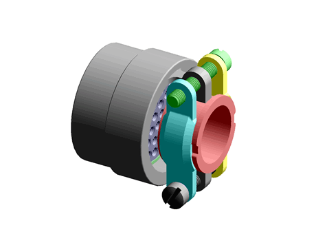 41 Way Plug Strain Relief Cable Clamp for use with 62 GB Series