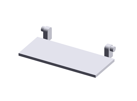 Schneider Electric Retaining Relay Clip for use with RXZ Series Relay Sockets