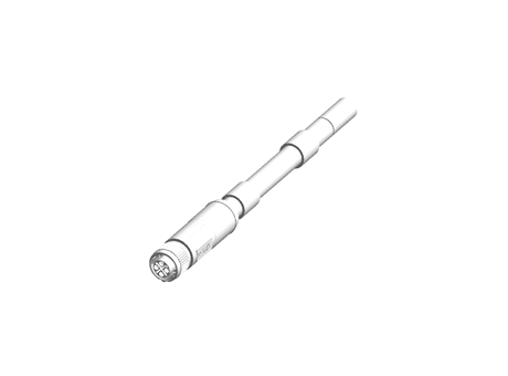 Phoenix Contact, SAC-4P- 5.0-PUR/FSS PE SCO Series, Straight M12 to Unterminated Cable assembly, 1m Cable