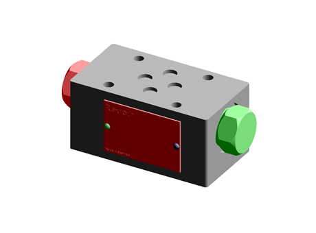 6 size flow control double check valve