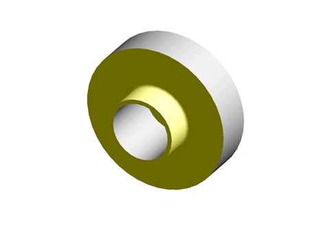 FIBET 16.5mm 22.5mm Isolation Washer CGM5023-W Rubber, Steel 120daN 50mm