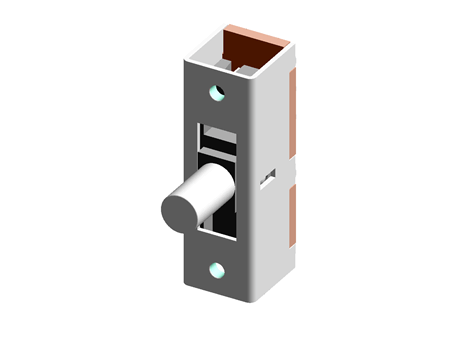 Interruptor de actuador deslizante DP3T, 300 mA a 30 V dc, Montaje en Panel