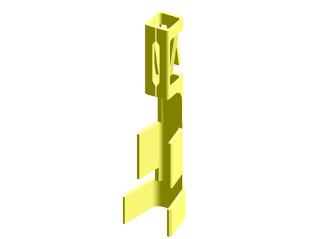 .100" 20-24 AWG Crimp Contact 30µ Au