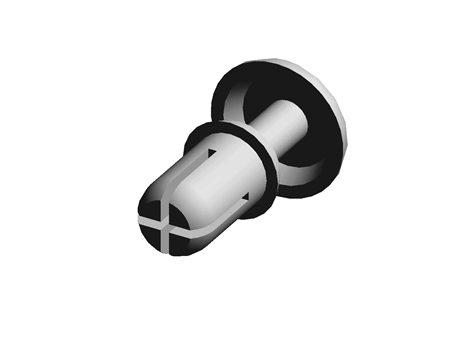 TE Connectivity Dynamic 3000 Series, Push Rivet