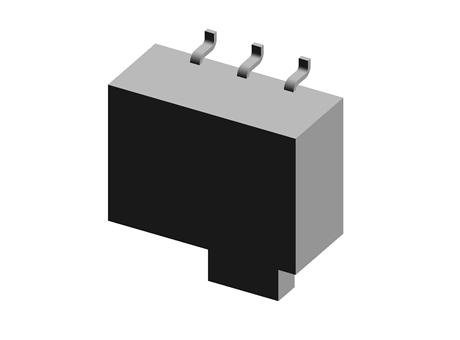 Interruptor de actuador deslizante Bipolar de dos vías (DPDT), 300 mA a 115 V ac, Montaje superficial