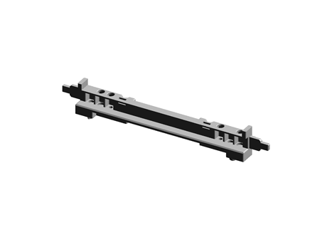 TE Connectivity PCB Guide Rail for use with 40G & 100G Ethernet Connector