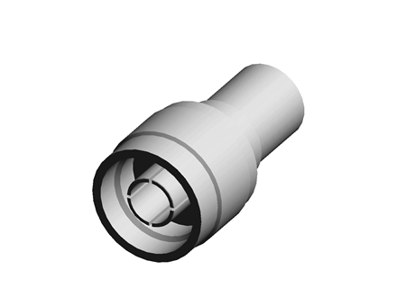 TE Connectivity 50Ω Straight Cable Mount N Type Connector, Plug, Crimp Termination, 0  11GHz, RG214/U, RG9 B/U
