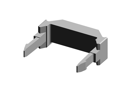 TE Connectivity 10 Way IDC Strain Relief for use with AMP-LATCH NOVO Series