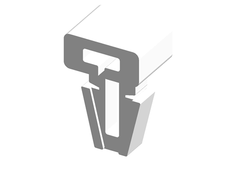 RS PRO Natural Cable Tie Mount 10.2 mm x 15.9mm, 5mm Max. Cable Tie Width