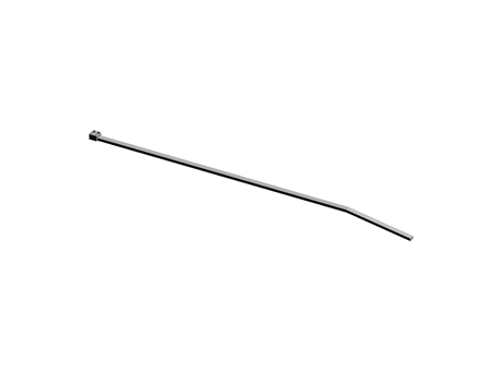 Black cable tie, 300x4.8mm, pack 100