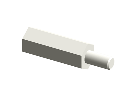 Male-Female nylon spacer,M3x15mm
