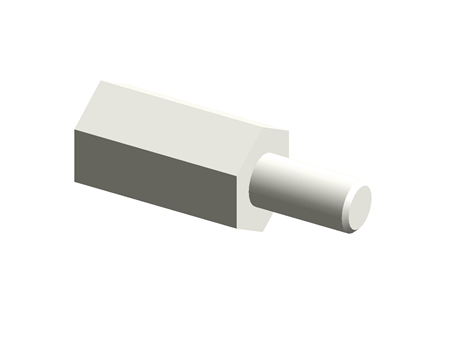 Male-Female nylon spacer,M3x10mm