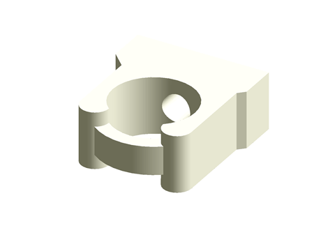Polyethylene KLIP-IT pipe clip, 32mm